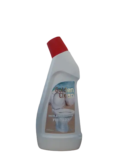 Гель для чищення унітазів GOLDEN CLEAN 500мл